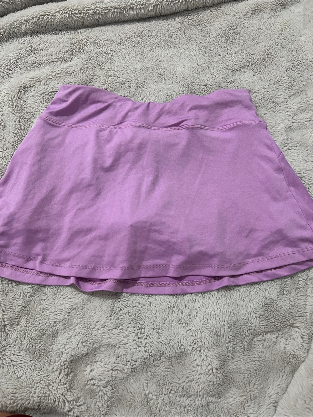 Lilac Women's Skater Skirt with Smooth Waistband